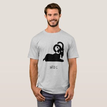 Aries Zodiac T-shirt by Wesly_DLR at Zazzle