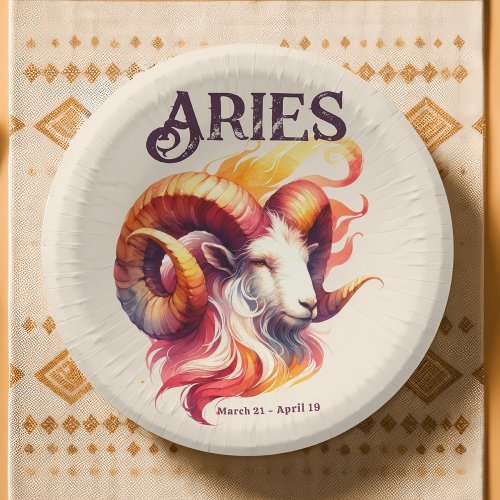 Aries Zodiac Themed Birthday Party Paper Bowls