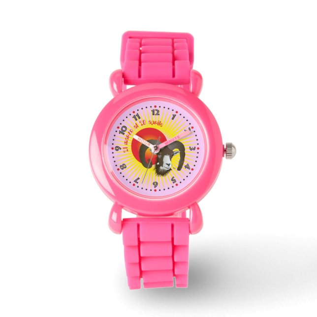 Ariete 21 March to 20 april Orologio Watch (Front)