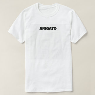 ARIGATO tshirts Thank you T-shirt