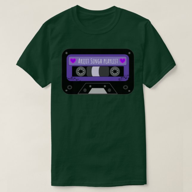 Arijit Singh Playlist T-Shirt (Design Front)