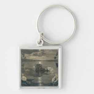Arion's Sea Journey, 1809 Keychain