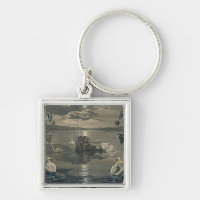 Arion's Sea Journey, 1809 Keychain (Front)
