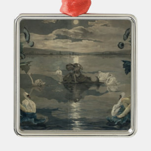 Arion's Sea Journey, 1809 Metal Ornament