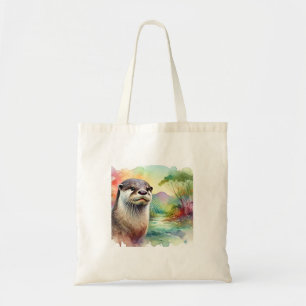 Arirai in Watercolors 080724AREF121 - Watercolor Tote Bag