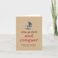 Arise Go Forth Conquer Literary Poetry Graduation