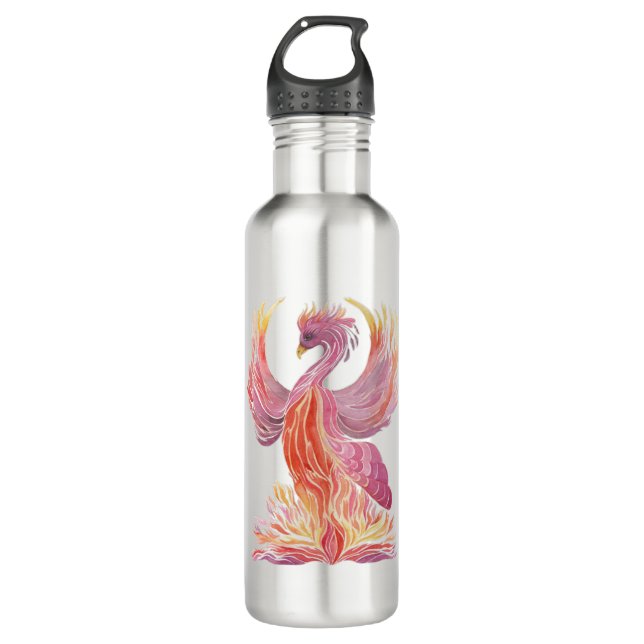 Arise Phoenix Stainless Steel Water Bottle (Front)