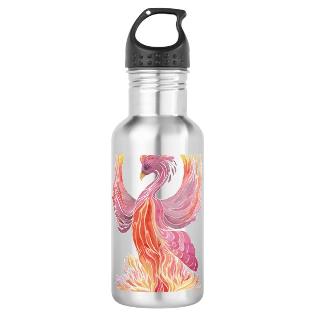 Arise Phoenix Stainless Steel Water Bottle (Front)