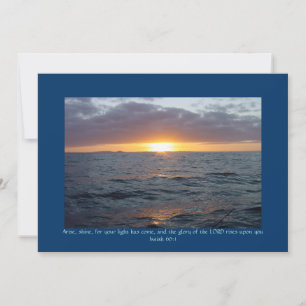 Arise Shine - Isaiah 60:1