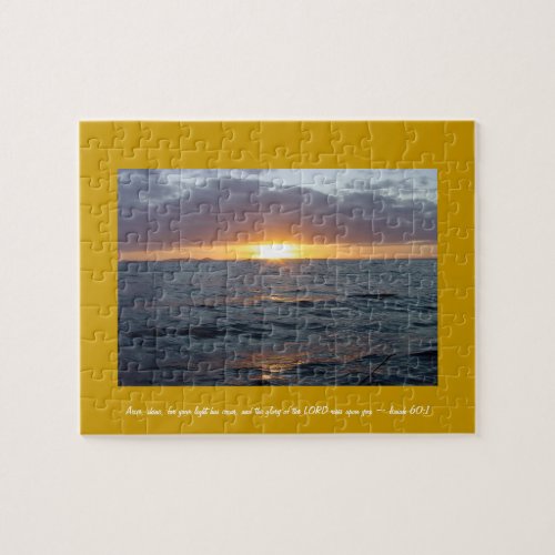 Arise Shine _ Isaiah 601 Jigsaw Puzzle