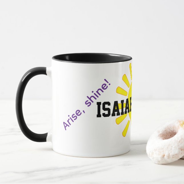 Arise, shine! mug (With Donut)