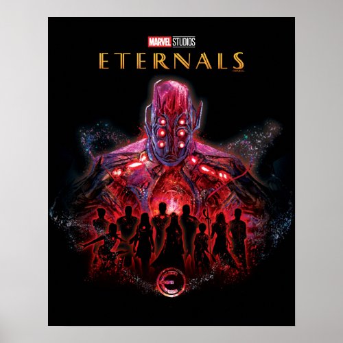 Arishem  Eternals Cosmic Graphic Poster