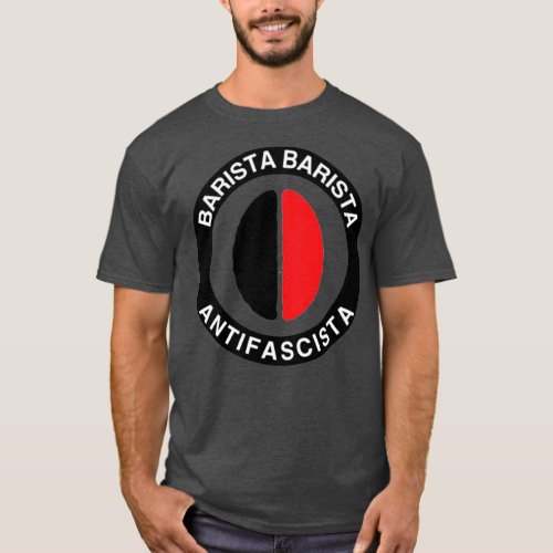 arista Barista Antifascista 3 T_Shirt