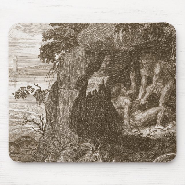 Aristeus Compels Proteus to Reveal his Oracles, 17 Mouse Pad (Front)