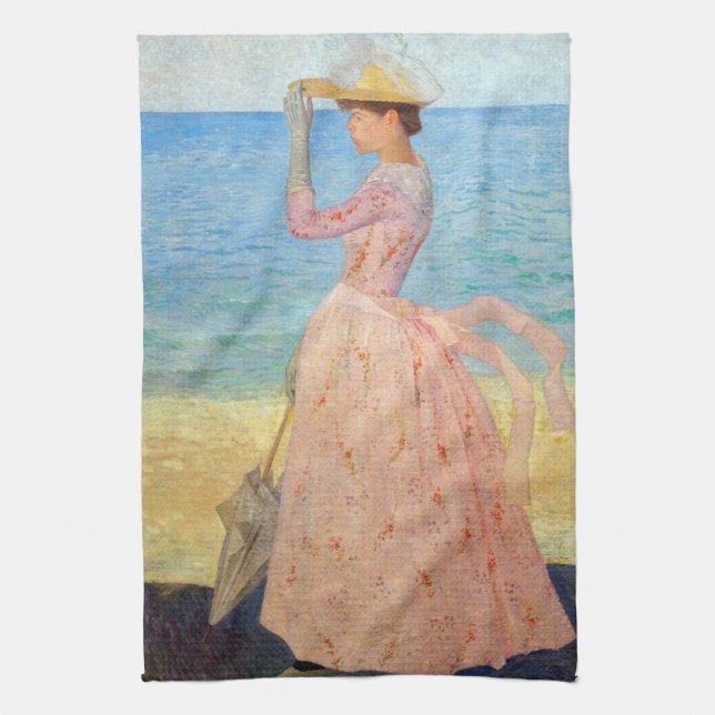 Aristide Maillol - Woman with a Parasol Kitchen Towel (Vertical)