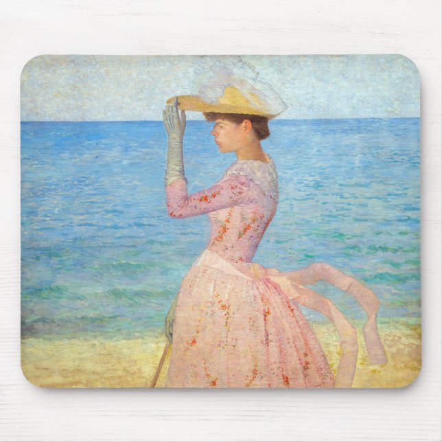 Aristide Maillol - Woman with a Parasol Mouse Pad (Front)