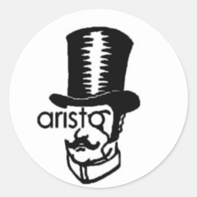 aristo classic round sticker (Front)