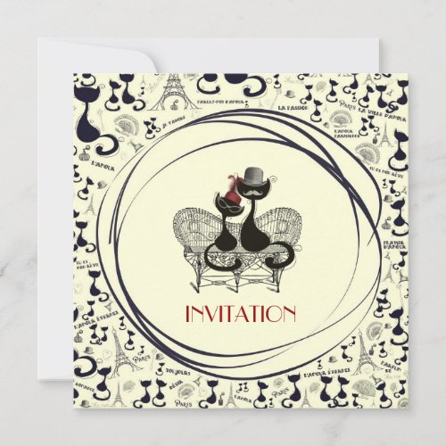 AristoCat Valentine - Party Invitation