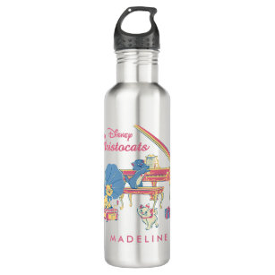 Disney Parks Exclusive Aristocats Marie Stainless Steel Water Bottle New