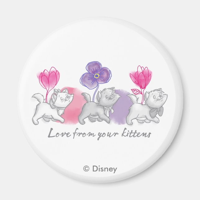 Aristocats | Love From Your Kittens Magnet (Front)