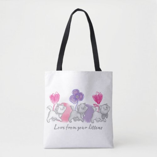 Aristocats  Love From Your Kittens Tote Bag