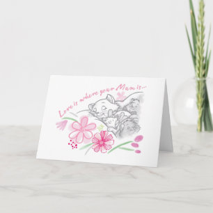 Aristocats   Love Is Where Your Mum Is Card