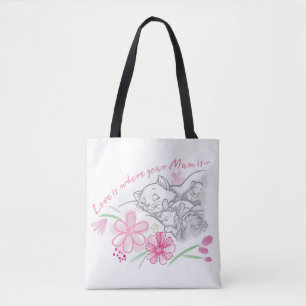 Aristocats Love Is Where Your Mum Is Tote Bag