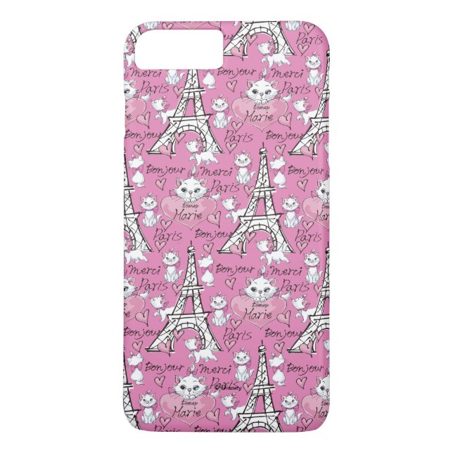 Aristocats | Marie Paris Pattern Case-Mate iPhone Case (Back)