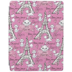 Aristocats Marie Paris Pattern iPad Smart Cover
