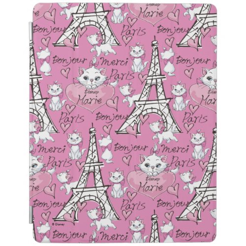 Aristocats  Marie Paris Pattern iPad Smart Cover