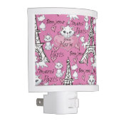 Aristocats | Marie Paris Pattern Night Light (Right)