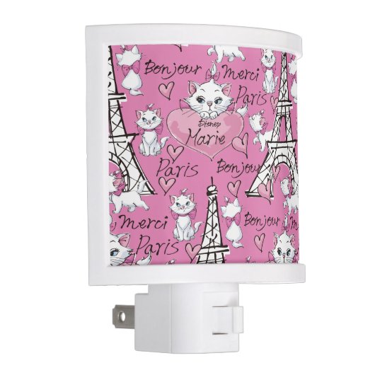 Aristocats | Marie Paris Pattern Night Light (Right)