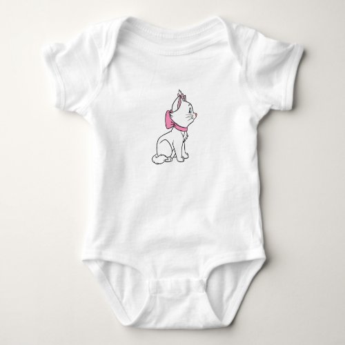 Aristocats Marie sitting Disney Baby Bodysuit