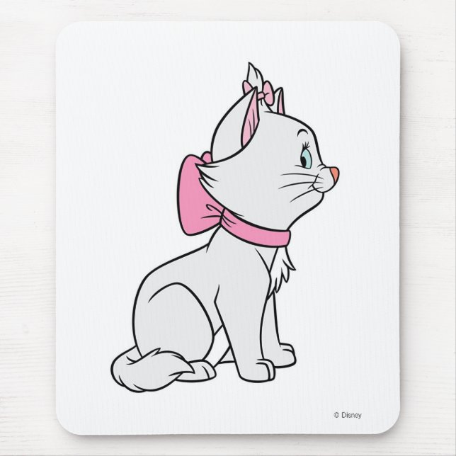 Aristocats' Marie sitting Disney Mouse Pad (Front)