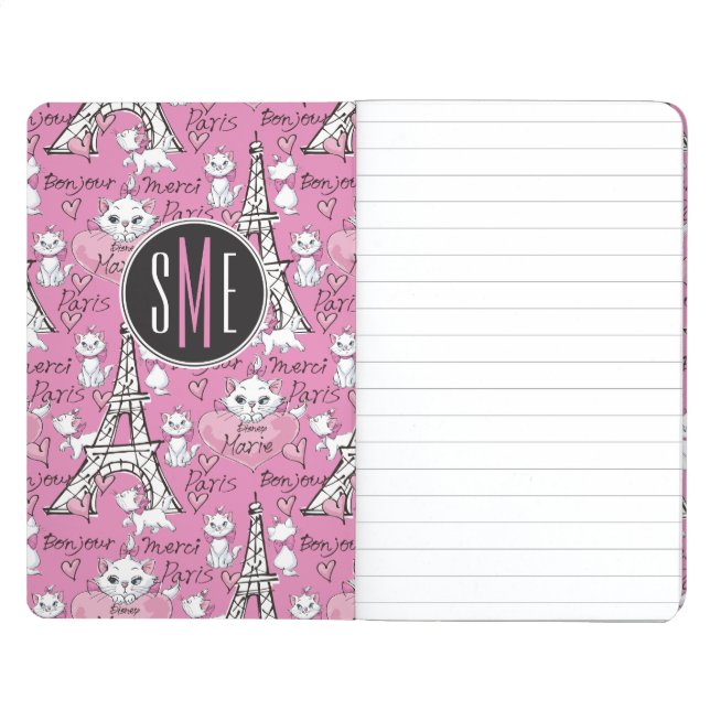 Aristocats | Monogram Marie Paris Pattern Journal (Inside Front)
