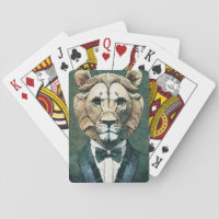 Aristocrat Lion Playing Cards