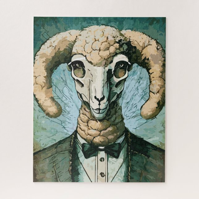 Aristocrat Sheep Jigsaw Puzzle (Vertical)