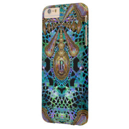 Aristocratic Holiday Monogram Plus Barely There iPhone 6 Plus Case