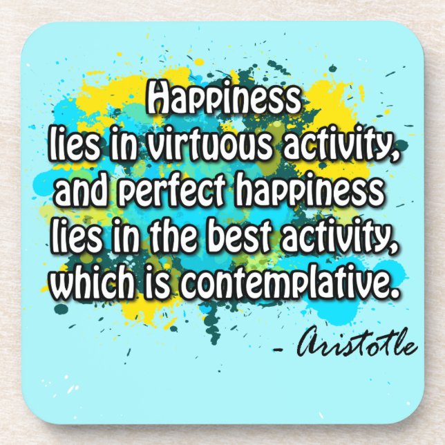 Aristotle Coaster (Front)