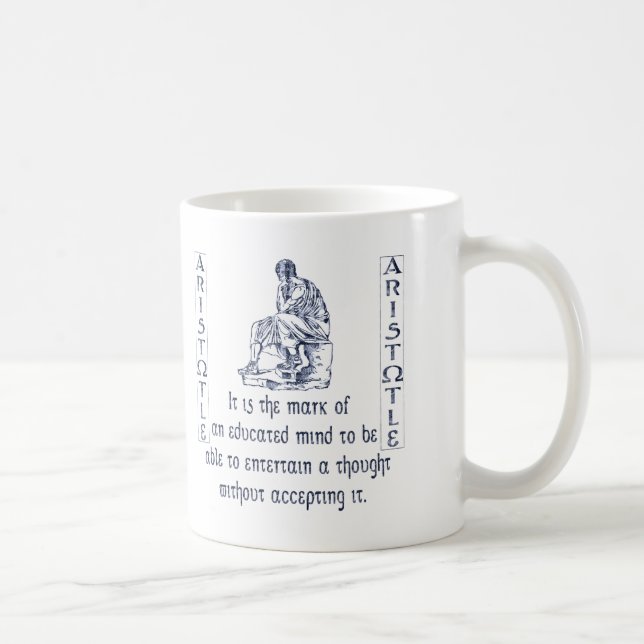 Aristotle Coffee Mug (Right)
