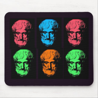 Aristotle Collage Mouse Pad