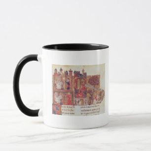 Aristotle instructs Alexander the Great in Mug