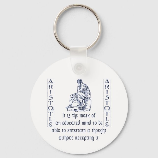 Aristotle Keychain (Front)