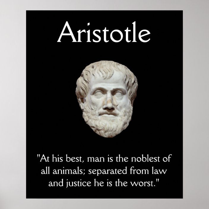Poster Many Sizes; Aristotle