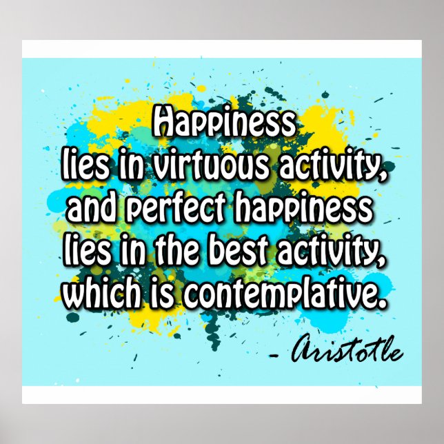 Aristotle Poster (Front)