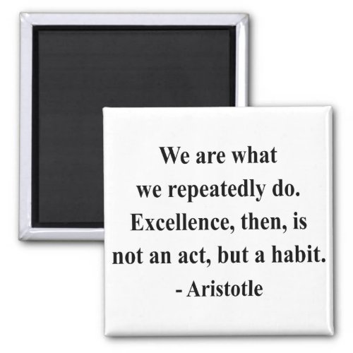 Aristotle Quote 4a Magnet