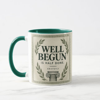 Aristotle Quote Mug