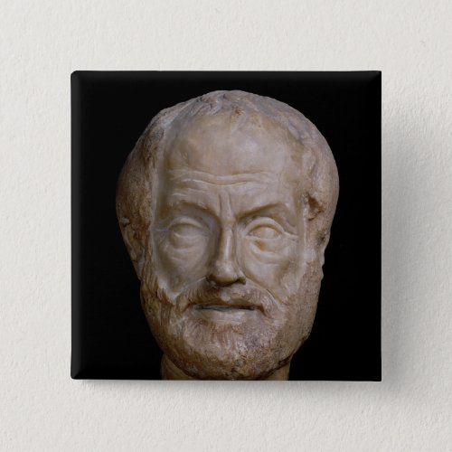 Aristotle  Roman copy of a Greek original Button