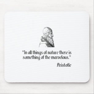 Aristotle Shirt On Marvelous Nature Aristotle Phil Mouse Pad