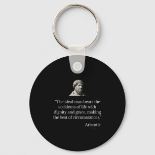 Aristotle Shirt On The Ideal Man Aristotle Philoso Keychain